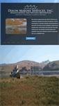 Mobile Screenshot of dixonmarineservices.com